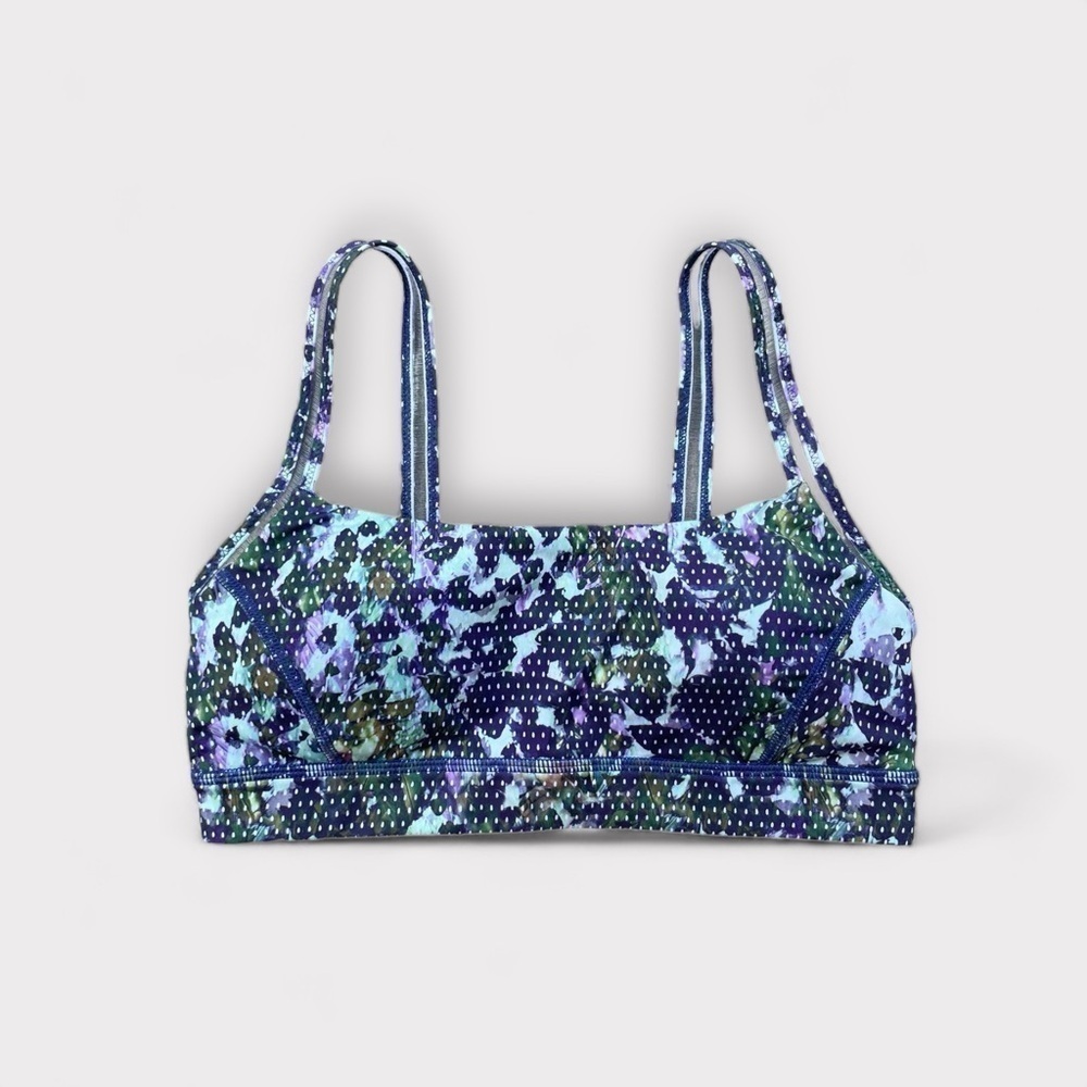 Lululemon Straight Up Bra Floral Size 6
